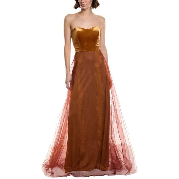 Rene Ruiz WomensGown Orange